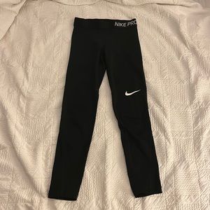 Nike Pro leggings, Child Small